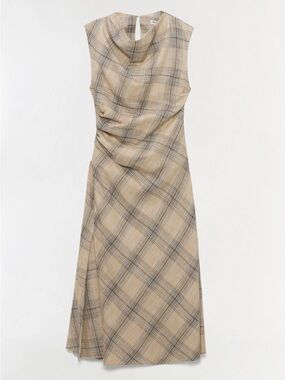 Jonathan Simkhai Burke Draped Midi Dress